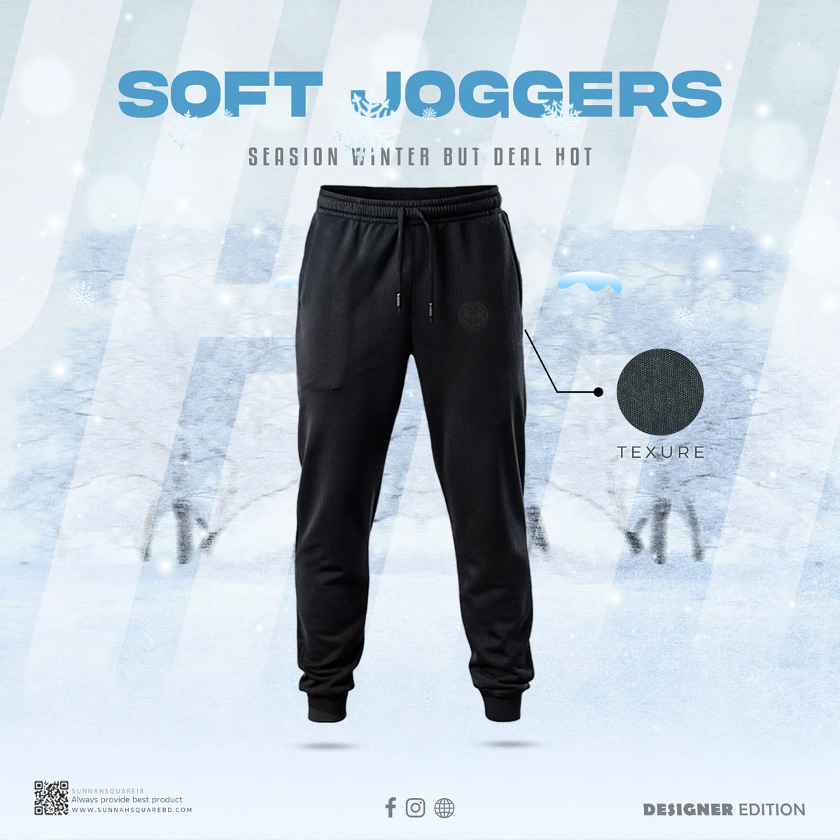 Men's Jogger & Full Sleeve T-Shirt Combo