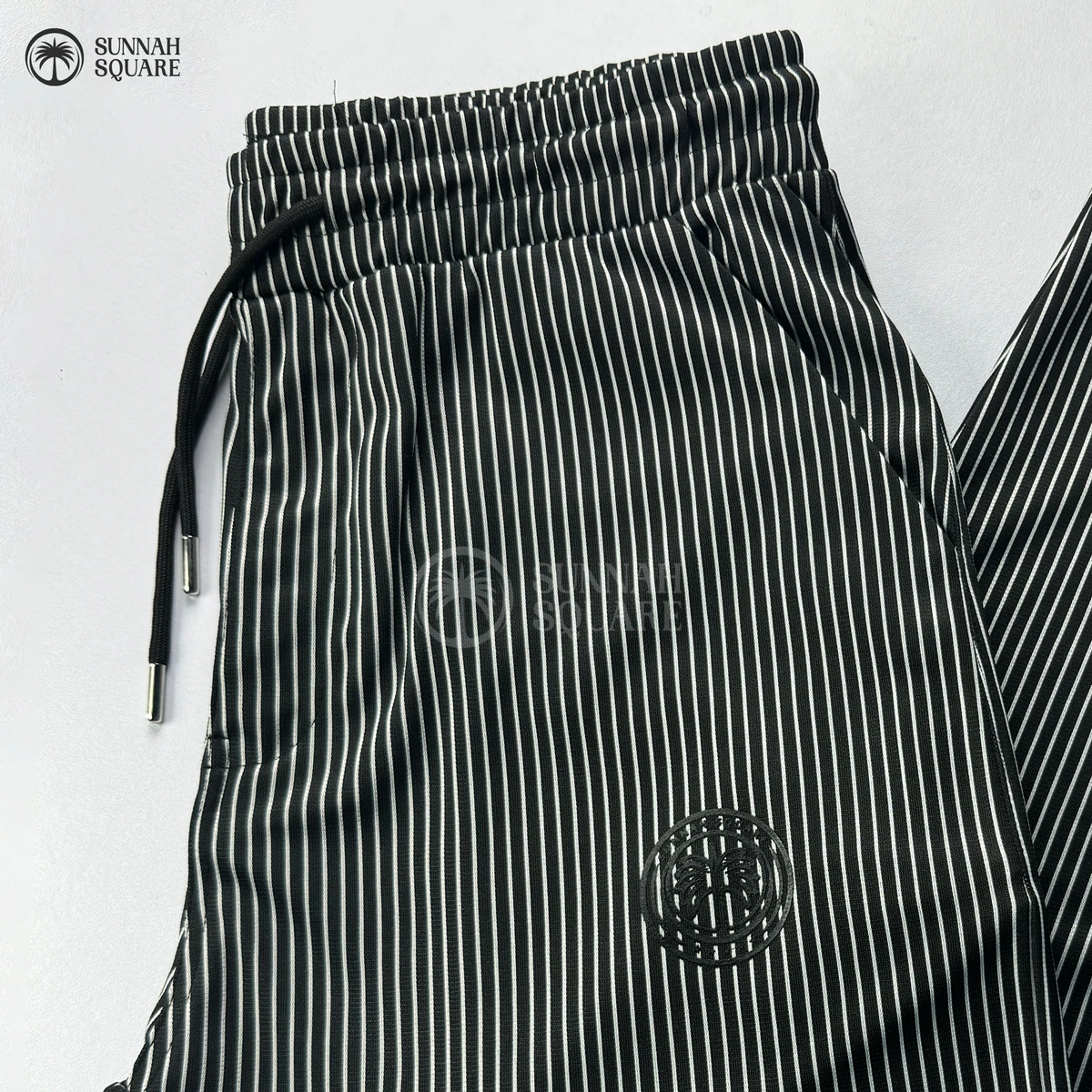 2Pcs Trouser Combo – Midrise Stripe & Super-fine Stripe Trouser