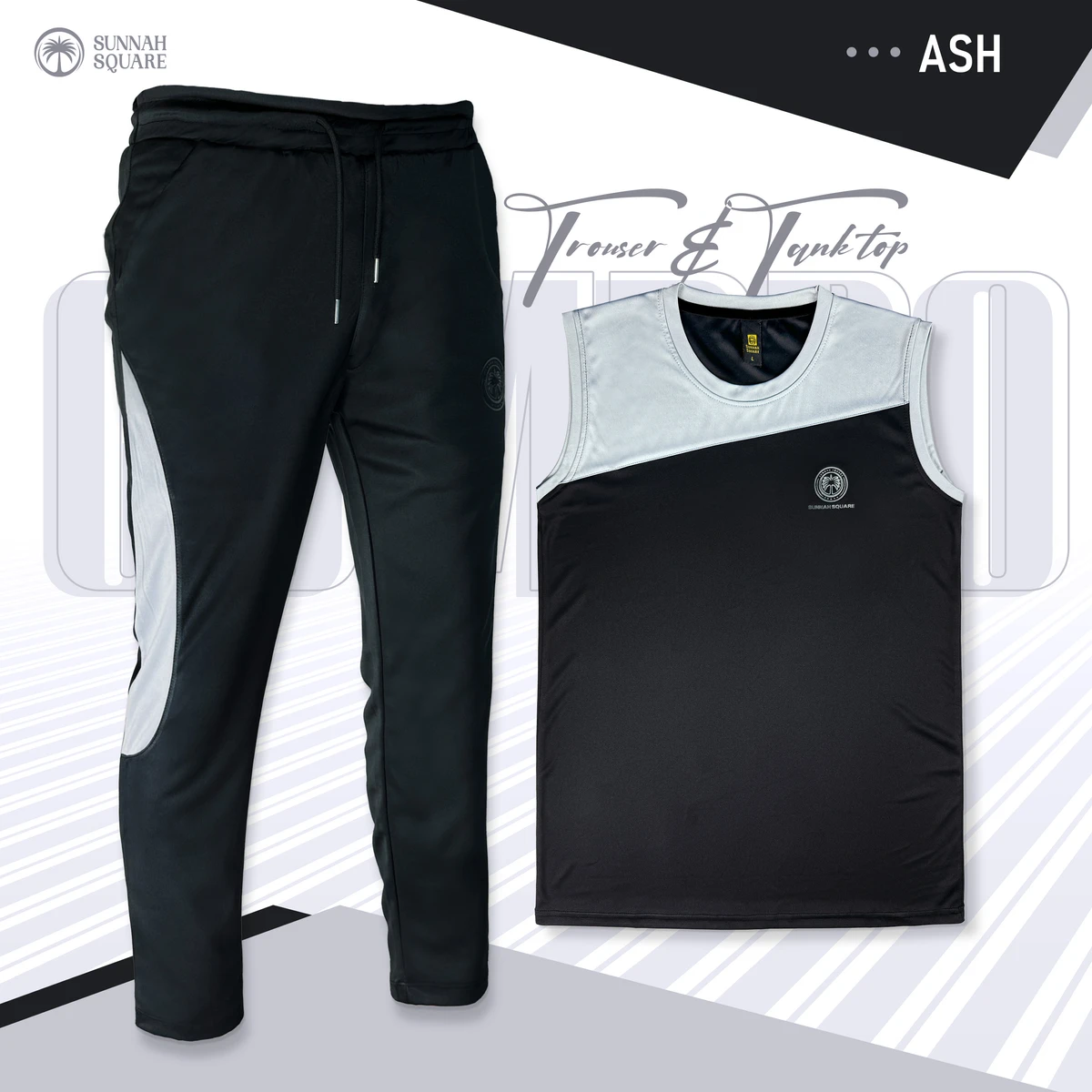 Men’s Tank Top + Trouser Combo Set